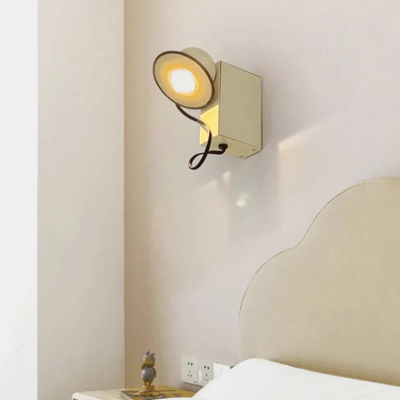 Creative stairs living room aisle retro wall lamp bedroom bedside small wall lamp
Creative stairs living room aisle retro wall lamp bedroom bedside small wall lamp