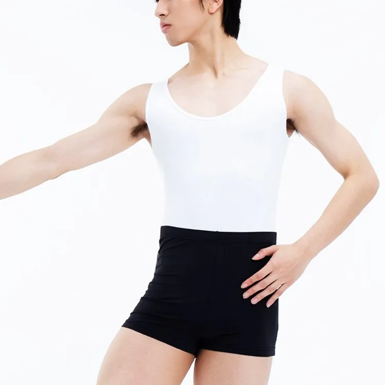 Ballet Dance Wear for Men Nylon Tights Onesie Vest Set Color Matching Training Clothing Professional Gymnastics Suit for Boys
Ballet Dance Wear for Men Nylon Tights Onesie Vest Set Color Matching Training Clothing Professional Gymnastics Suit for Boys
