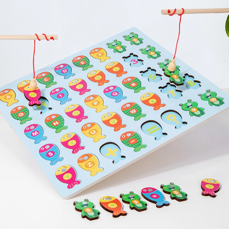 Wooden Magnetic Montessori Multifunctional Matching Board Digital Alphabet Cognition Puzzle Preschool Learning Educational Toys
Wooden Magnetic Montessori Multifunctional Matching Board Digital Alphabet Cognition Puzzle Preschool Learning Educational Toys
