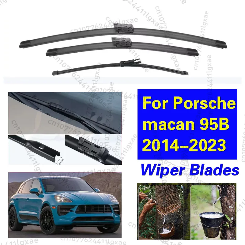 For Porsche macan 95B 2014-2023 24"+20"+16" Front Rear Wiper Blades Windshield Windscreen Window Cutter Accessories 2015 2016
For Porsche macan 95B 2014-2023 24"+20"+16" Front Rear Wiper Blades Windshield Windscreen Window Cutter Accessories 2015 2016
