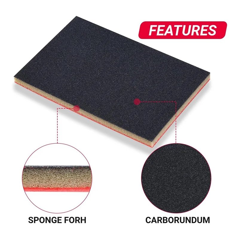 A69esanding Sponge Set 28 PCS 180 To 3000 Grit, Includes Soft Foam Sanding Block,Ultra Fine Pads Sandpaper
A69esanding Sponge Set 28 PCS 180 To 3000 Grit, Includes Soft Foam Sanding Block,Ultra Fine Pads Sandpaper