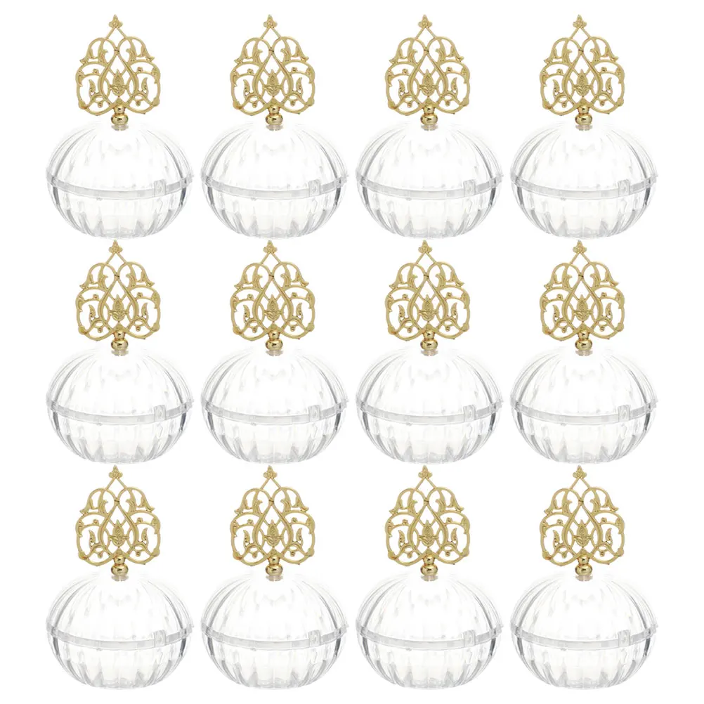 12 Pcs Candy Clear Containers Wedding Decor Party Wrapping Small Favor Boxes Chic Snacks Storage Jewelry Boxes Gift Packing
12 Pcs Candy Clear Containers Wedding Decor Party Wrapping Small Favor Boxes Chic Snacks Storage Jewelry Boxes Gift Packing