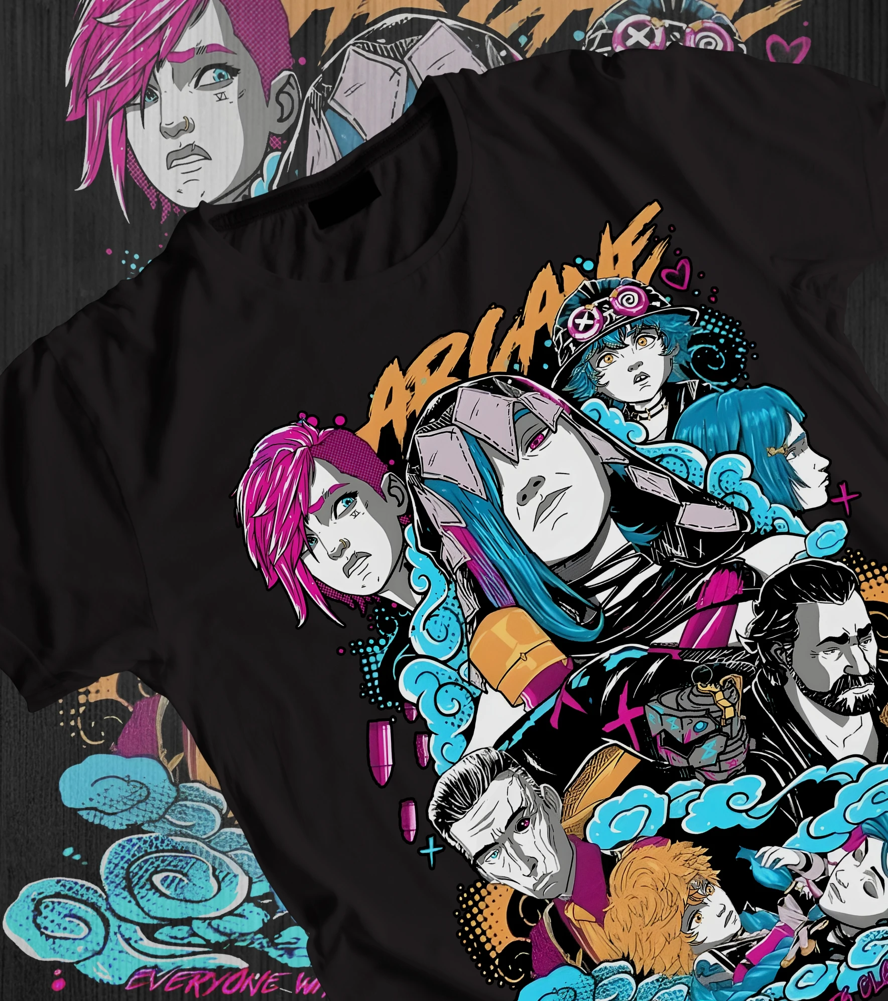 Горячая мужская футболка с принтом аниме Arcane 2, мужская и женская футболка большого размера из хлопка League of Legends, повседневная свободная футболка унисекс
Горячая мужская футболка с принтом аниме Arcane 2, мужская и женская футболка большого размера из хлопка League of Legends, повседневная свободная футболка унисекс