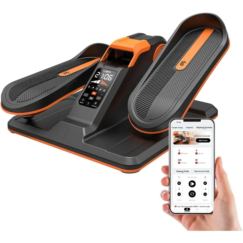 Mini Under Desk Elliptical Machine,Electric Seated Pedal Exerciser w Smart App Control,Portable Leg&Core Trainer for Home/Office
Mini Under Desk Elliptical Machine,Electric Seated Pedal Exerciser w Smart App Control,Portable Leg&Core Trainer for Home/Office
