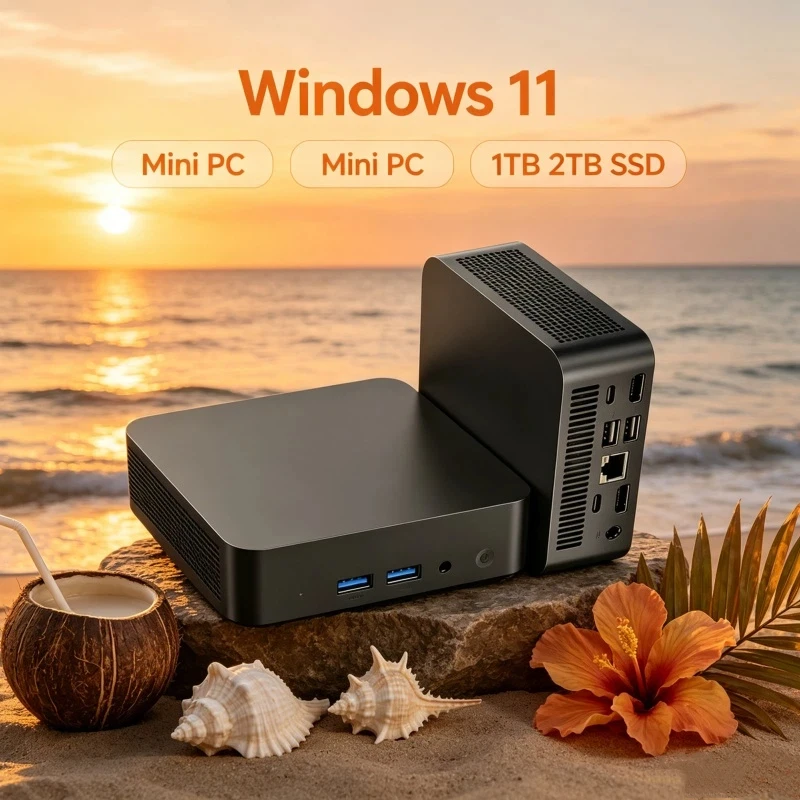 MINI PC Windows 11 Pro Small Pocket Computer 32GB RAM Core N150 1TB 2TB SSD WIFI 6 BT5.2 4K HD Mini Gaming Office Study Pc
MINI PC Windows 11 Pro Small Pocket Computer 32GB RAM Core N150 1TB 2TB SSD WIFI 6 BT5.2 4K HD Mini Gaming Office Study Pc