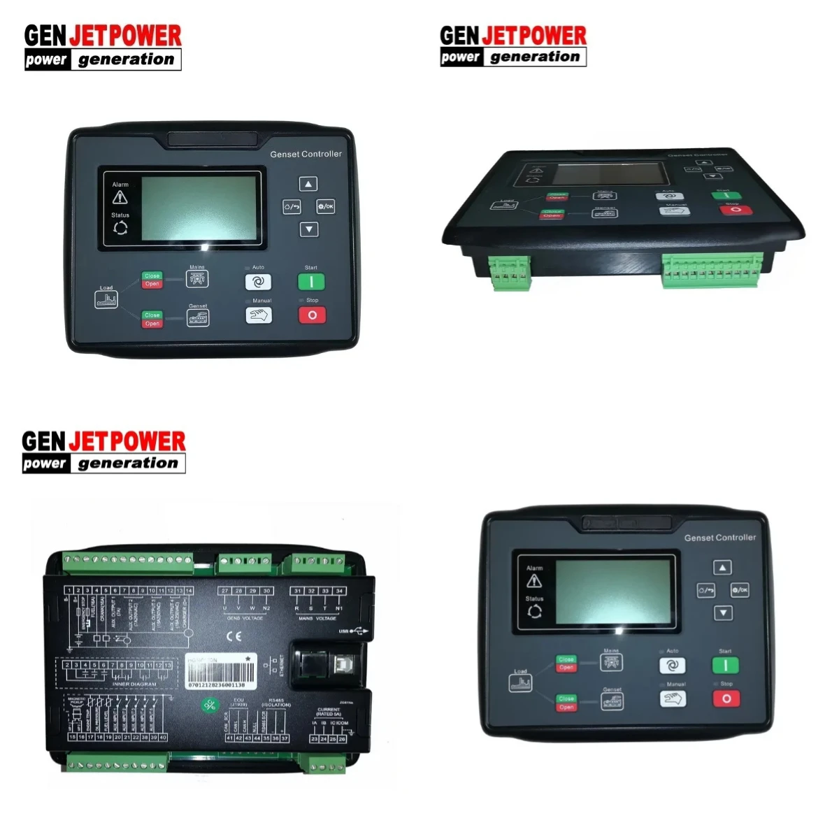 2026 Generator Genset Controller Smartgen Panel Control Module HGM6120N
2026 Generator Genset Controller Smartgen Panel Control Module HGM6120N