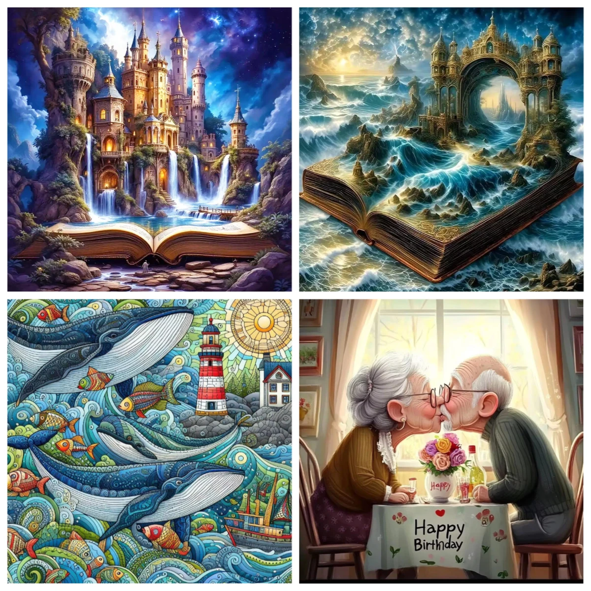 Castles Novel Landscape 1024 PCS Jigsaw Puzzles Challenging Family Activity Games for Gameroom Bedroom Home Decor Gift
Castles Novel Landscape 1024 PCS Jigsaw Puzzles Challenging Family Activity Games for Gameroom Bedroom Home Decor Gift
