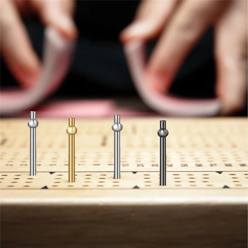 AEF6-108Pcs Cribbage Pegs, Reliable Iron Cribbage Pegs Tapered Design Versatile Peg Board Game Cribbage Board Pin (3 Colors)
AEF6-108Pcs Cribbage Pegs, Reliable Iron Cribbage Pegs Tapered Design Versatile Peg Board Game Cribbage Board Pin (3 Colors)