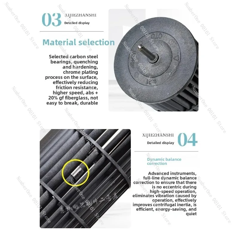 For Midea Air Conditioner Fan Cross Flow Blower Wheel Tower Fan Parts for Midea Chigo Emmett Pioneer
For Midea Air Conditioner Fan Cross Flow Blower Wheel Tower Fan Parts for Midea Chigo Emmett Pioneer