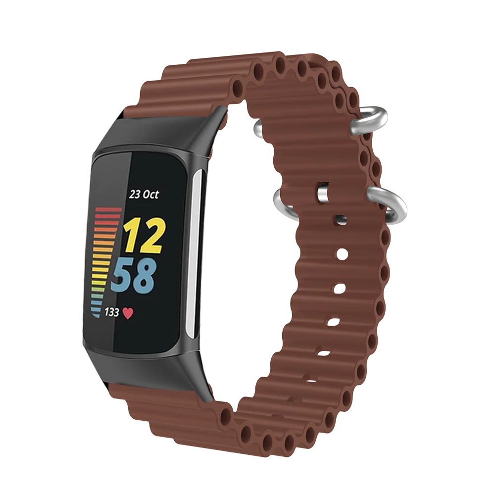 For Fitbit Charge3/Charge4/Charge5 Quick Release Silicone Watch Strap Ocean-Style Durable Waterproof Smartwatch Band Men Women
For Fitbit Charge3/Charge4/Charge5 Quick Release Silicone Watch Strap Ocean-Style Durable Waterproof Smartwatch Band Men Women