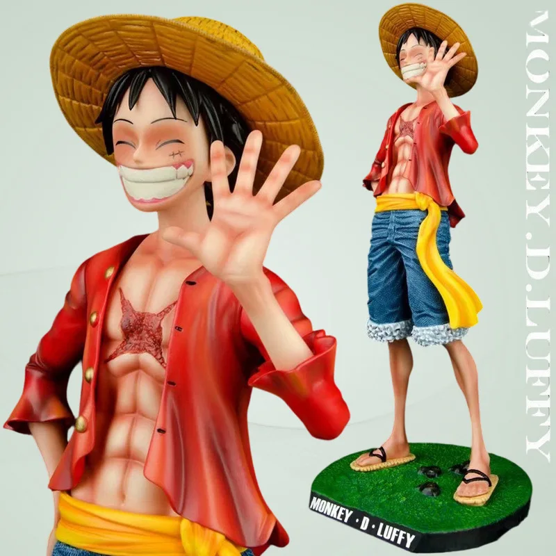 One Piece Monkey D Luffy Gk Statue 43cm Smiling Pvc Anime Figure Collectible Model Desktop Decoration For Anime Enthusiasts
One Piece Monkey D Luffy Gk Statue 43cm Smiling Pvc Anime Figure Collectible Model Desktop Decoration For Anime Enthusiasts