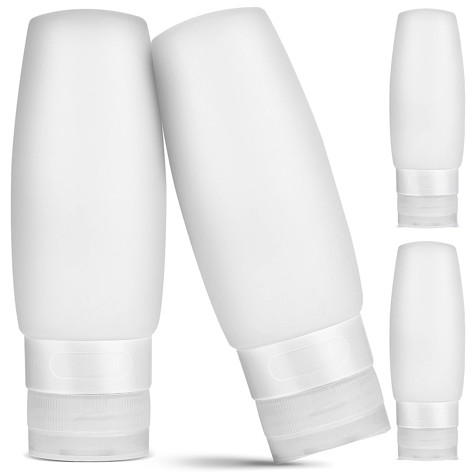 4 Silicone Travel Bottles White Portable Refillable Containers for Shampoo Body Wash Cosmetics Storage Business Trips Long Use
4 Silicone Travel Bottles White Portable Refillable Containers for Shampoo Body Wash Cosmetics Storage Business Trips Long Use