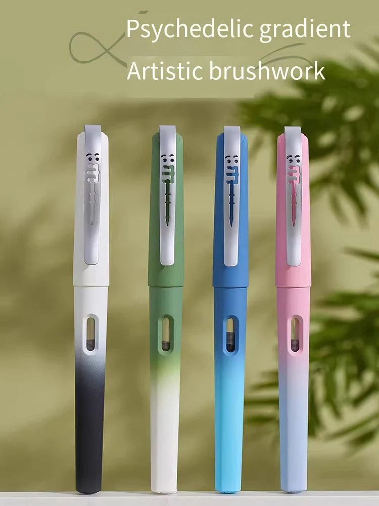 HERO P601 Double-sided Nib Gradient Fountain Pen, Posture Correction for Primary Students, Calligraphy Writing
HERO P601 Double-sided Nib Gradient Fountain Pen, Posture Correction for Primary Students, Calligraphy Writing