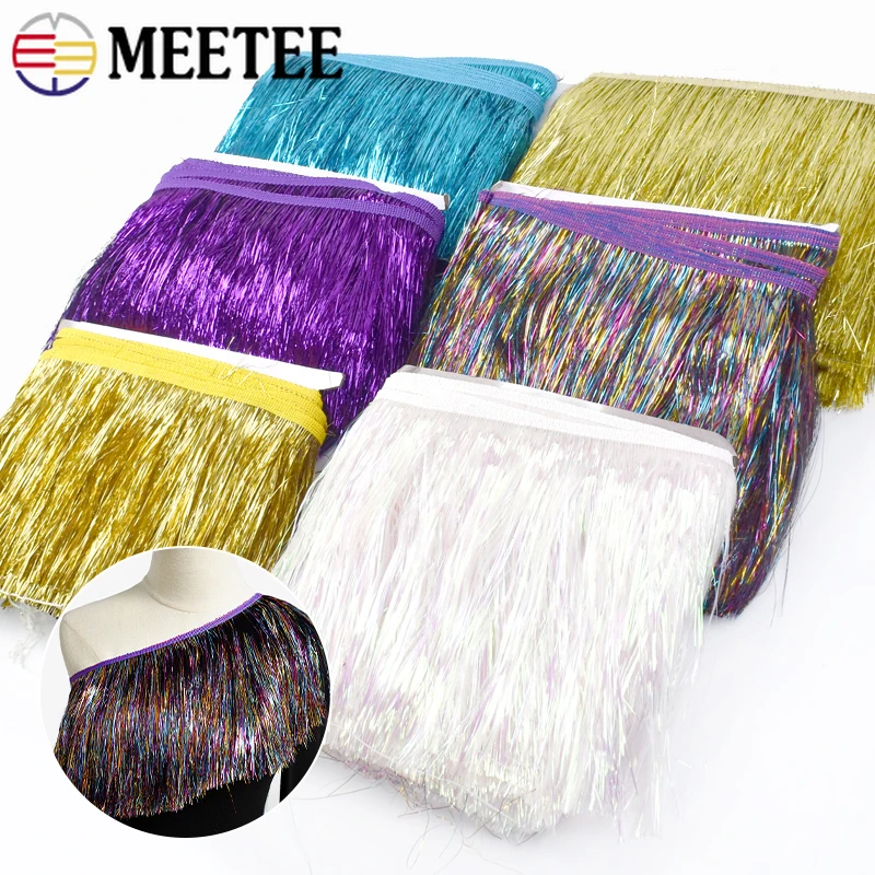 5/10Meters 10/15/20cm Colored Brilliant Tassel Latin Dress Glitter Fringe Stage Performance Garment Fringes DIY Sewing Accessory
5/10Meters 10/15/20cm Colored Brilliant Tassel Latin Dress Glitter Fringe Stage Performance Garment Fringes DIY Sewing Accessory