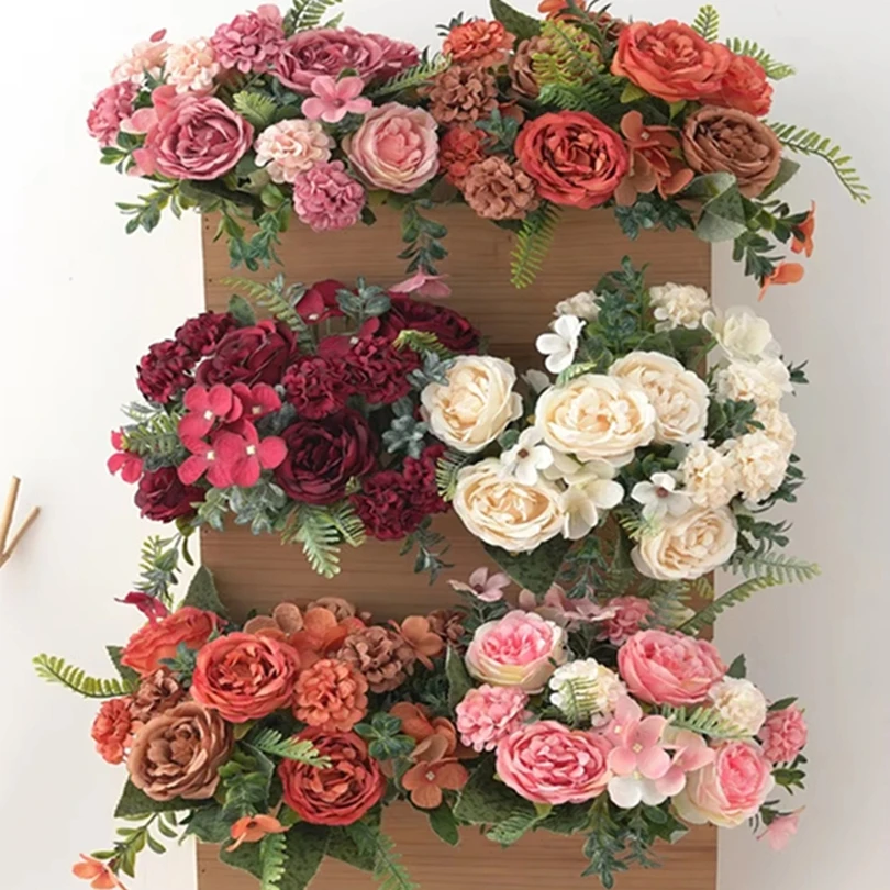 6pcs Artificial Flowers Peony Home Living Room Decorative Ornament Festive Wedding Handmade Bouquet Outdoor Yard Garden Diy Gift
6pcs Artificial Flowers Peony Home Living Room Decorative Ornament Festive Wedding Handmade Bouquet Outdoor Yard Garden Diy Gift
