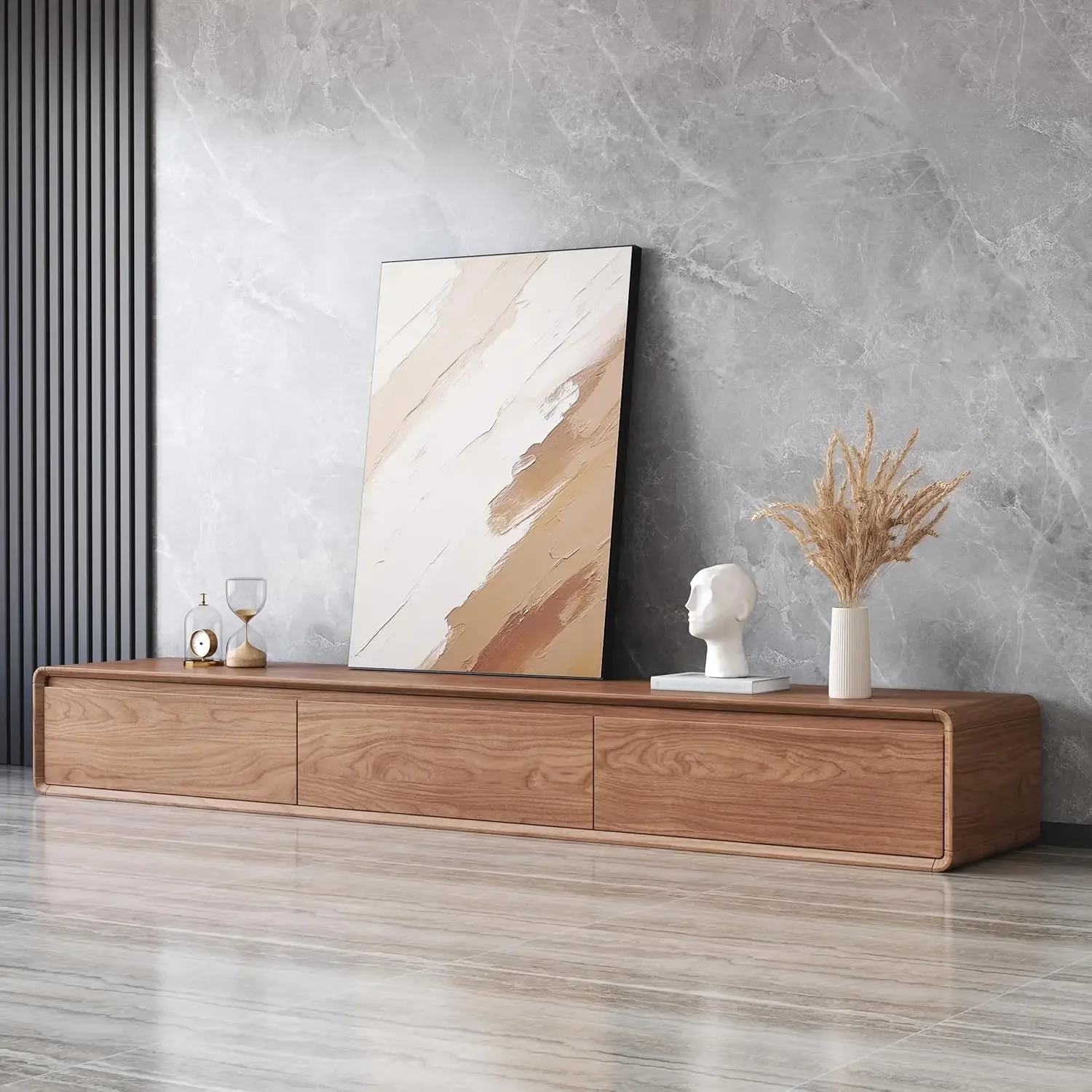 Floor Base TV Stand Mid Century Modern Media Console 3 Storage Drawers Fits 65 100
Floor Base TV Stand Mid Century Modern Media Console 3 Storage Drawers Fits 65 100