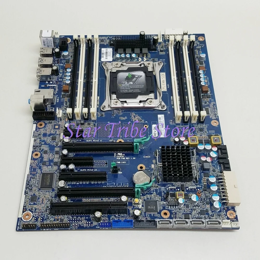 Z440 X99 C612 DDR4 761514-001 710324-002 FMB-1401 Workstation Motherboard Perfect Work
Z440 X99 C612 DDR4 761514-001 710324-002 FMB-1401 Workstation Motherboard Perfect Work