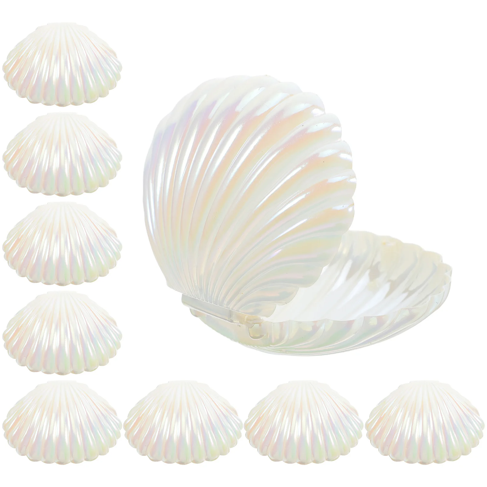 10pcs Sugar Box Seashell Shaped Glitter Iridescent Marine Theme Wedding Favor Container Compact Treat Holder For Beach Bridal
10pcs Sugar Box Seashell Shaped Glitter Iridescent Marine Theme Wedding Favor Container Compact Treat Holder For Beach Bridal