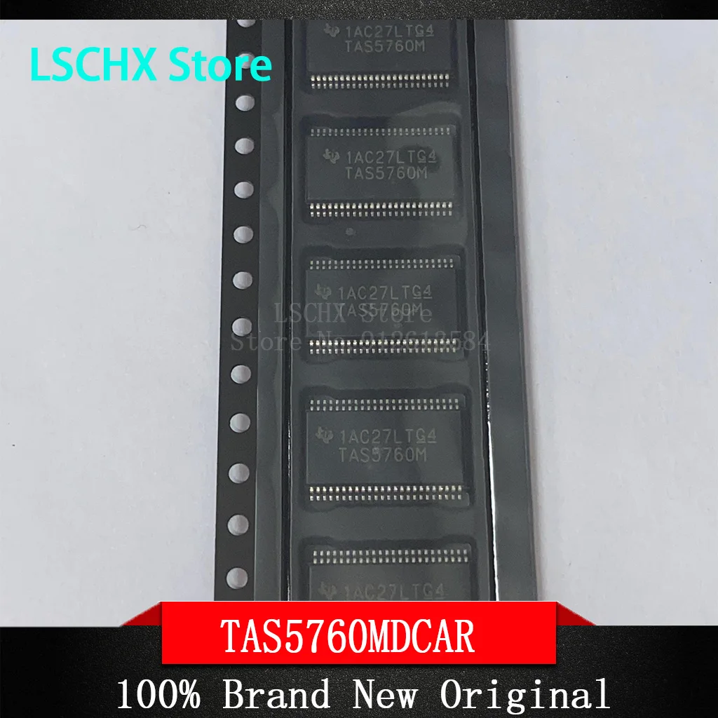 1PCS/lot New original TAS5760MDCAR TAS5760MDDCAR TAS5760M HTSSOP-48-EP-6.1mm Audio Power OpAmps ROHS
1PCS/lot New original TAS5760MDCAR TAS5760MDDCAR TAS5760M HTSSOP-48-EP-6.1mm Audio Power OpAmps ROHS