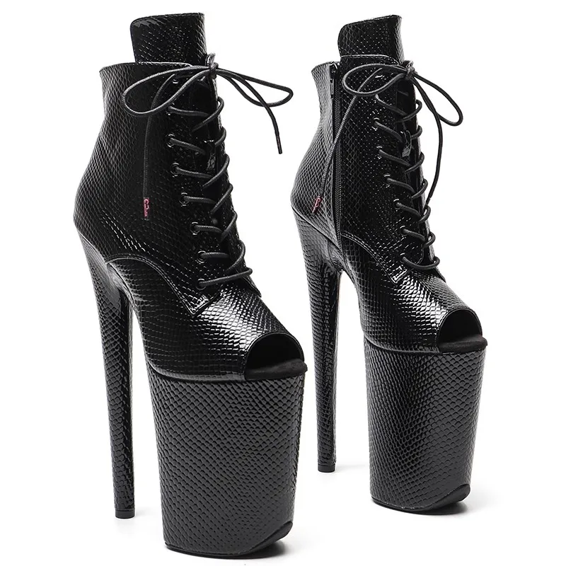 LAIJIANJINXIA New 23CM/9Inch PU Upper Women's Platform Party High Heels Modern Ankle Boots Pole Dance Shoes 128
LAIJIANJINXIA New 23CM/9Inch PU Upper Women's Platform Party High Heels Modern Ankle Boots Pole Dance Shoes 128