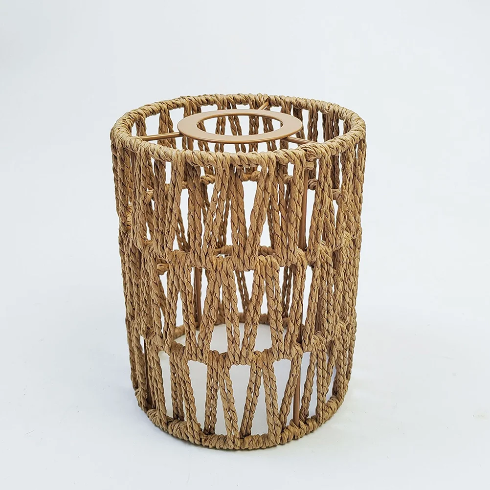 Paper Rope Pendant Lamp Shade Woven Light Cover For Kitchen Hotel Restaurant Home Decor Natural Unique Hanging Lampshade
Paper Rope Pendant Lamp Shade Woven Light Cover For Kitchen Hotel Restaurant Home Decor Natural Unique Hanging Lampshade