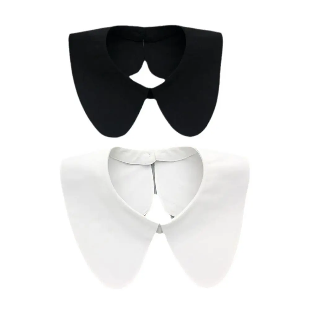 Fashion Versatile Fake Collar Cotton Round Collar False Collar Detachable Preppy Style Shirt Collar for Women Girls
Fashion Versatile Fake Collar Cotton Round Collar False Collar Detachable Preppy Style Shirt Collar for Women Girls