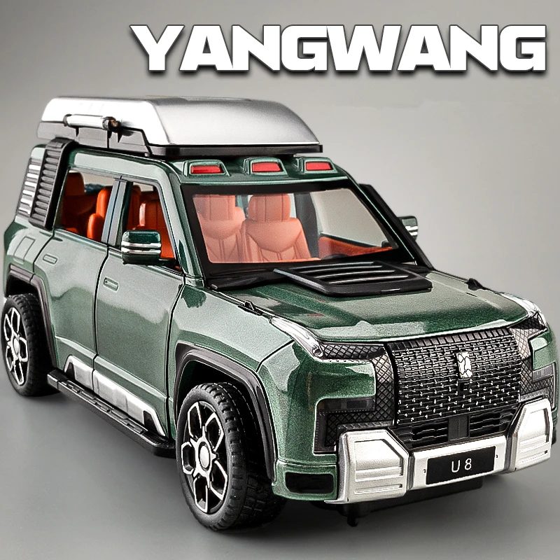 Коллекция 1/24 года, модель внедорожника BYD Yangwang U8 из сплава, литая металлическая игрушка, Новая энергия, модель внедорожника, модель автомобиля со звуком и фотографией, детский подарок
Коллекция 1/24 года, модель внедорожника BYD Yangwang U8 из сплава, литая металлическая игрушка, Новая энергия, модель внедорожника, модель автомобиля со звуком и фотографией, детский подарок