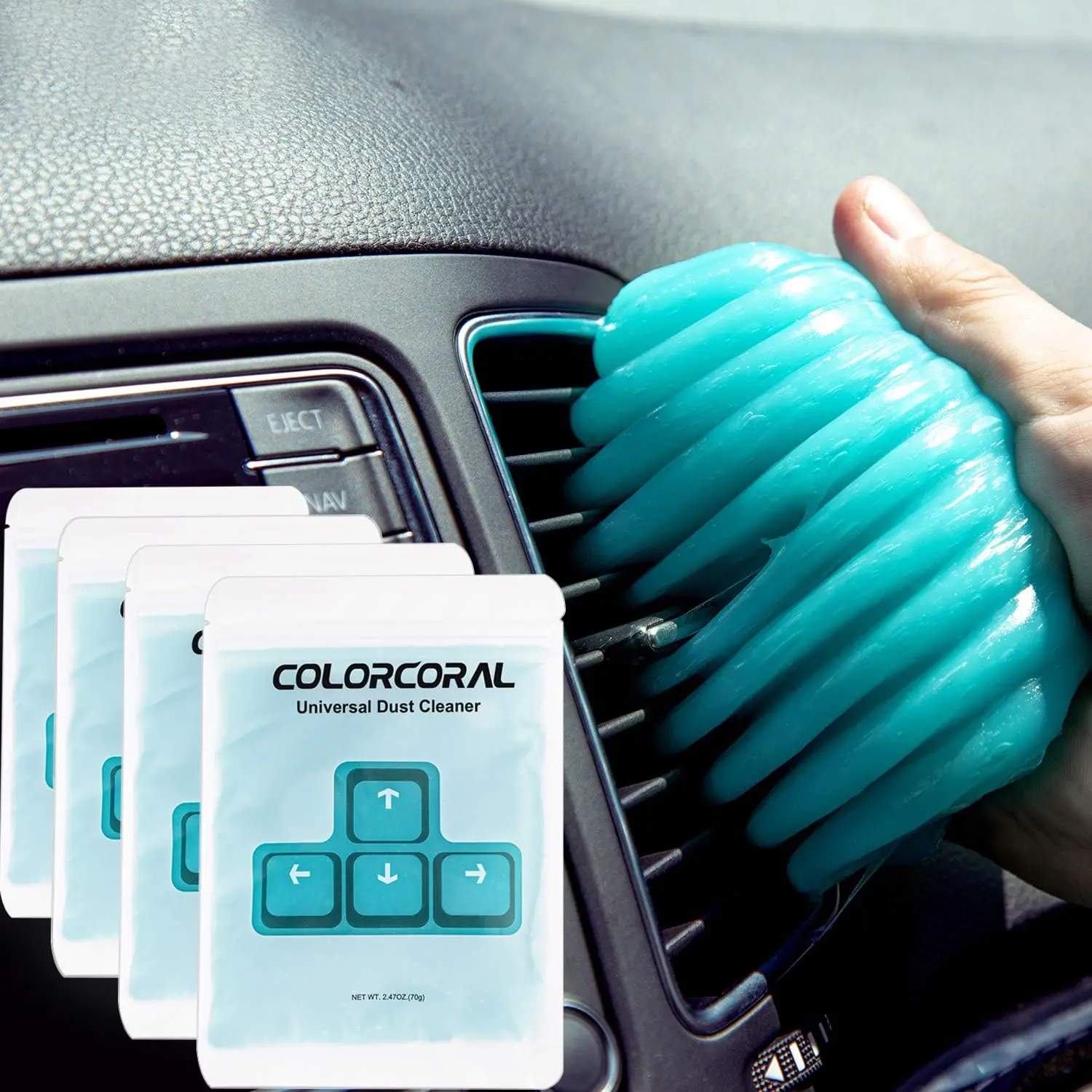 4 Pack Universal Cleaning Gel for Car Interior PC Keyboard Laptop Camera Printer Calculator
4 Pack Universal Cleaning Gel for Car Interior PC Keyboard Laptop Camera Printer Calculator