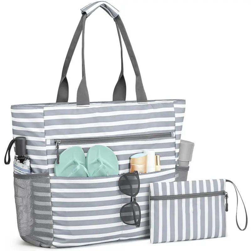 Summer Beach Tote Bag Waterproof Foldable Large Capacity Lightweight Portable Travel Storage Bag For Outdoor Swimming Vacation
Summer Beach Tote Bag Waterproof Foldable Large Capacity Lightweight Portable Travel Storage Bag For Outdoor Swimming Vacation