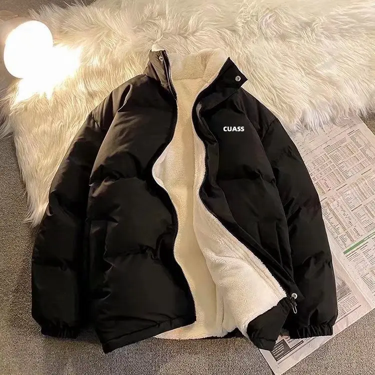 American winter street trend men and women personalized letter print simple thick jacket for couples loose retro casual top y2k
American winter street trend men and women personalized letter print simple thick jacket for couples loose retro casual top y2k