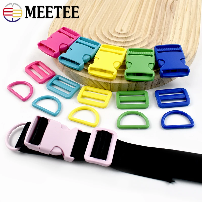 32/38mm 2-10Sets Plastic Release Buckle for Backpack Strap Belt Ring Clasp Webbing Tri-Glide Slider Hooks DIY Sewing Accessories
32/38mm 2-10Sets Plastic Release Buckle for Backpack Strap Belt Ring Clasp Webbing Tri-Glide Slider Hooks DIY Sewing Accessories