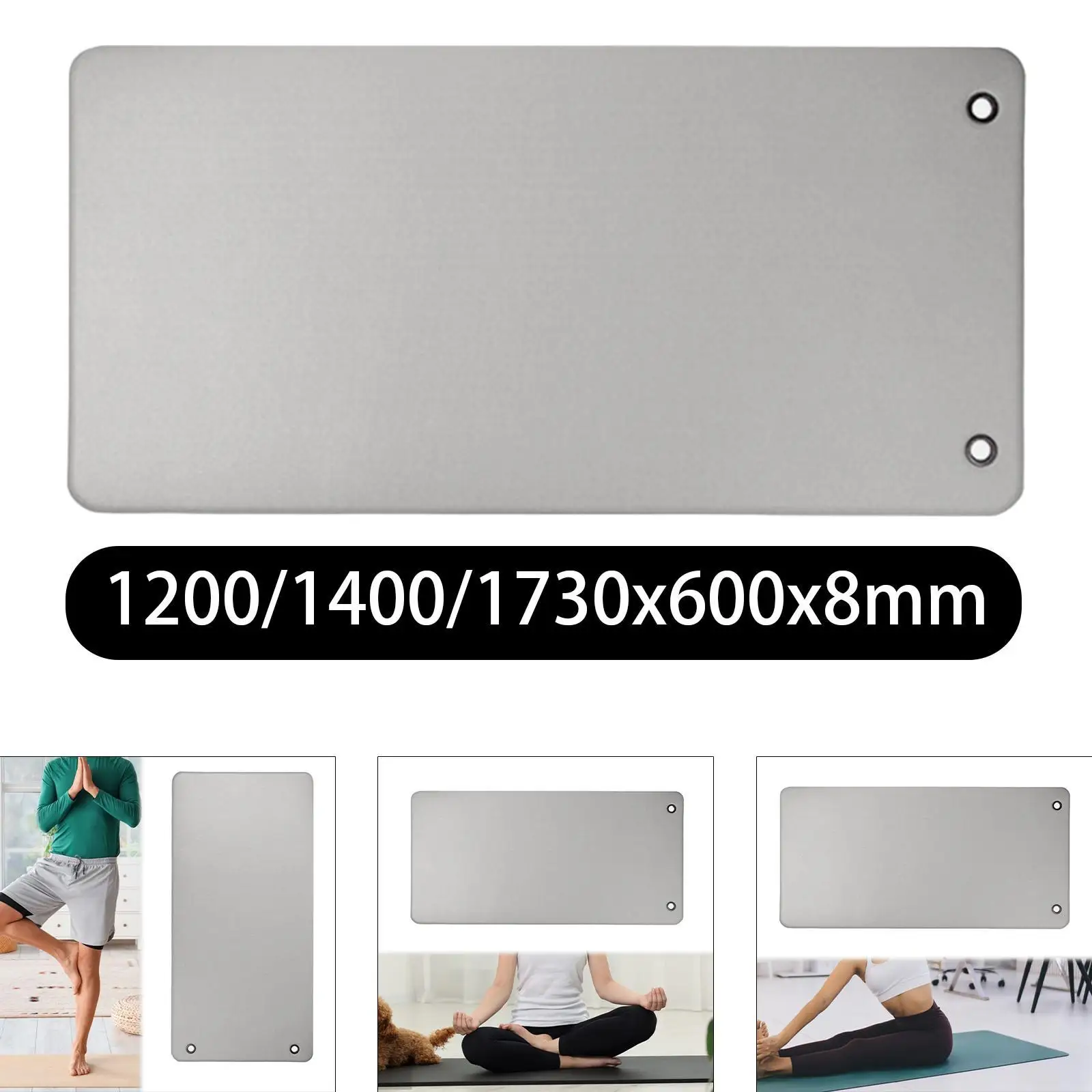 Yoga Mat Workout Mat Shock Absorption with Hanging Holes PVC Skipping Mat Floor
Yoga Mat Workout Mat Shock Absorption with Hanging Holes PVC Skipping Mat Floor
