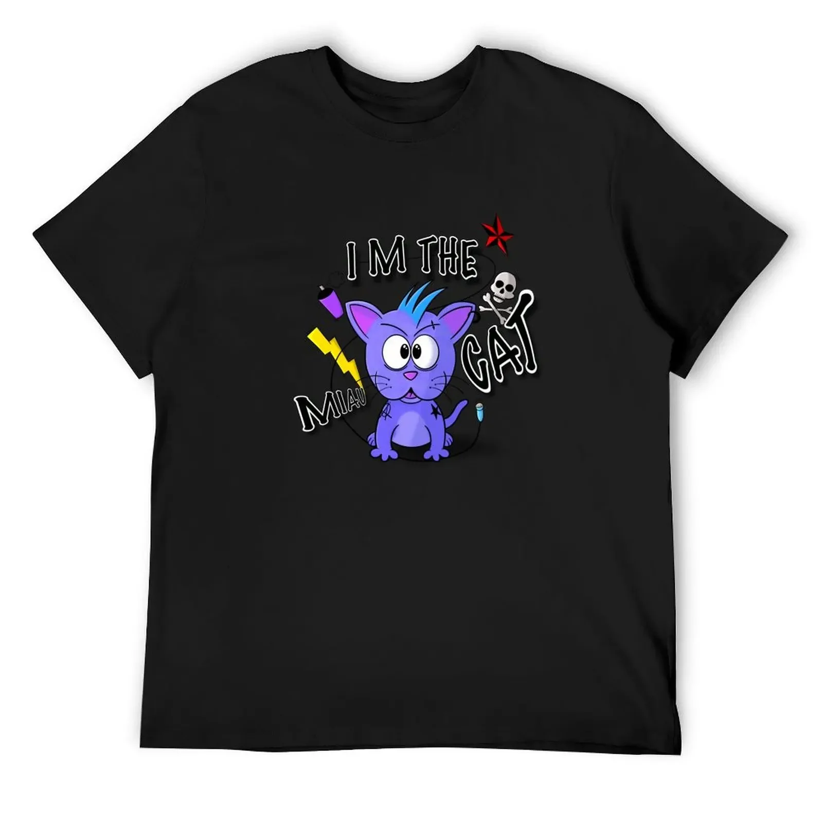 THE PUNK CAT T-Shirt tshirts personalised croswit shirt man T-shirts oversize summer shirt luxury clothes men
THE PUNK CAT T-Shirt tshirts personalised croswit shirt man T-shirts oversize summer shirt luxury clothes men