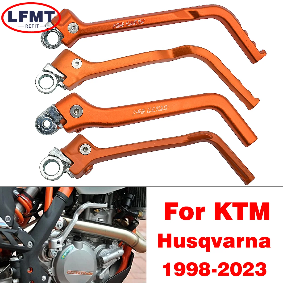 Motorcycle Kick start lever Pedal For KTM SX XC EXC SXF XCF EXCF XCW 125 250 300 350 450 500 For Husqvarna TE TC TX FE 1998-2023
Motorcycle Kick start lever Pedal For KTM SX XC EXC SXF XCF EXCF XCW 125 250 300 350 450 500 For Husqvarna TE TC TX FE 1998-2023