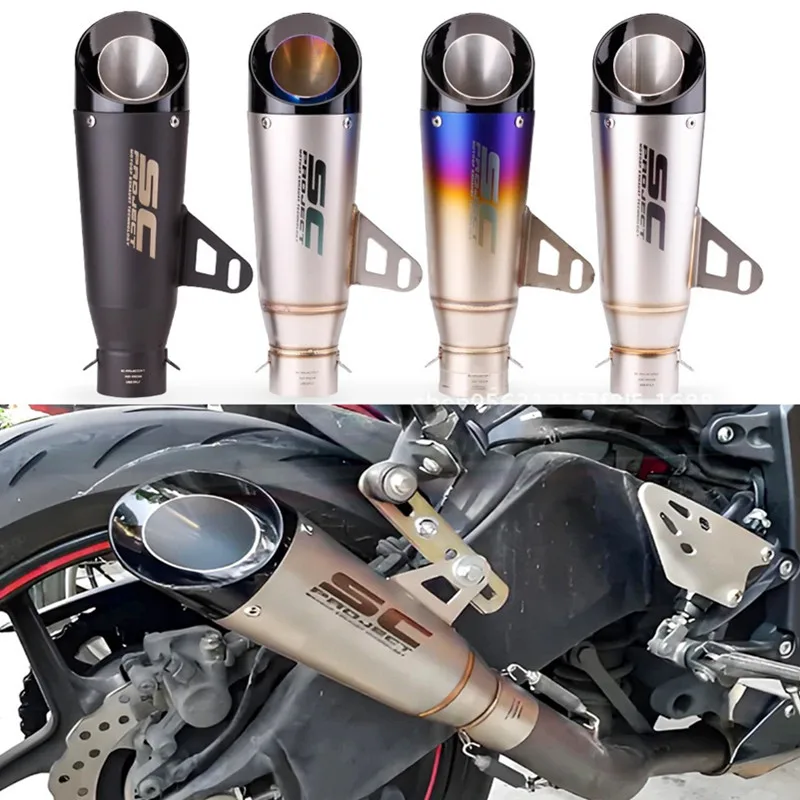 51mm/60mm SC Double Layer Triple Layer Motorcycle Exhaust Pipe db Killer Motorcycle Exhaust Pipe Carbon Fiber Muffler
51mm/60mm SC Double Layer Triple Layer Motorcycle Exhaust Pipe db Killer Motorcycle Exhaust Pipe Carbon Fiber Muffler
