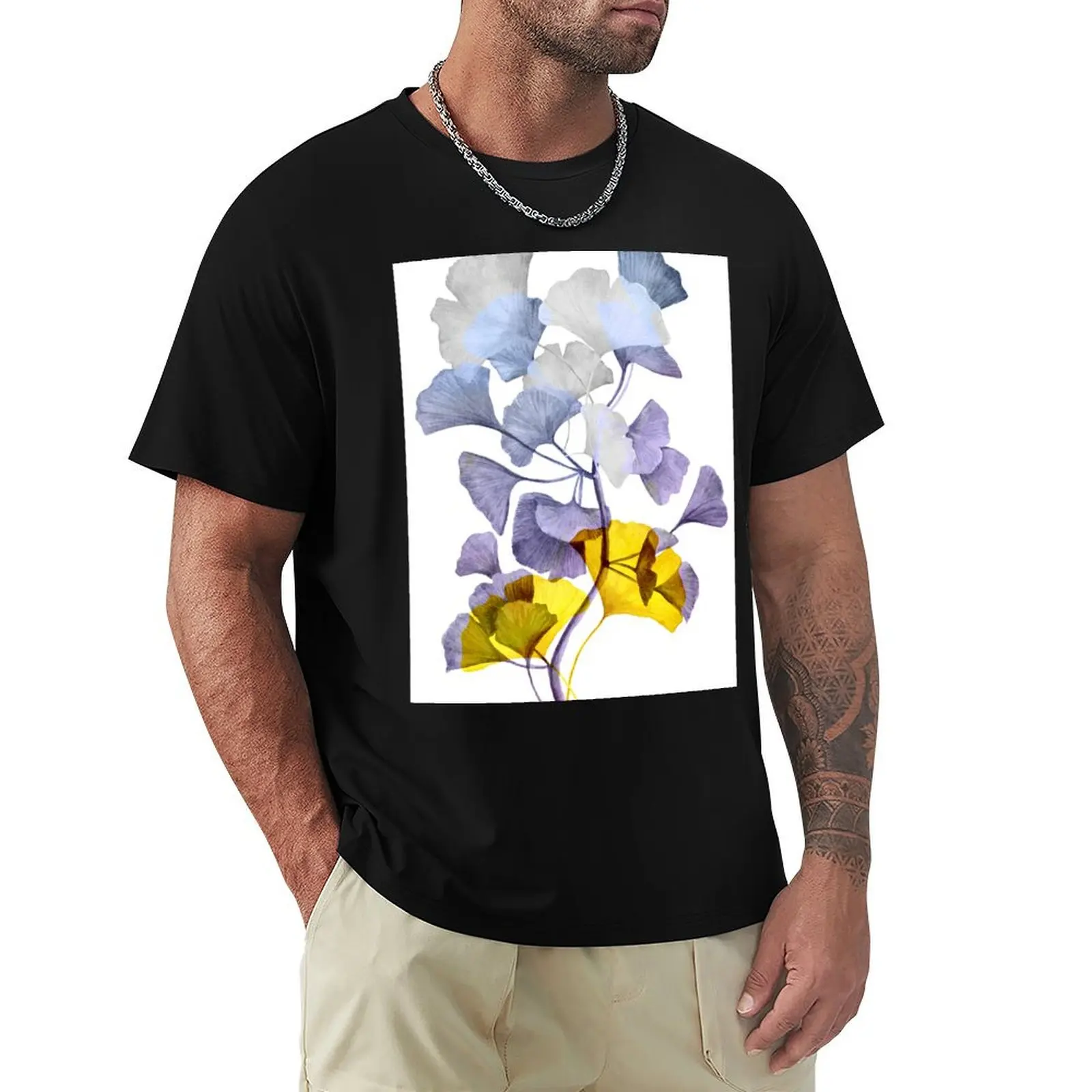 Ginko floral decoration #ginko T-Shirt plain basketball graphic tees man clothes graphic shirts Men's t-shirt
Ginko floral decoration #ginko T-Shirt plain basketball graphic tees man clothes graphic shirts Men's t-shirt