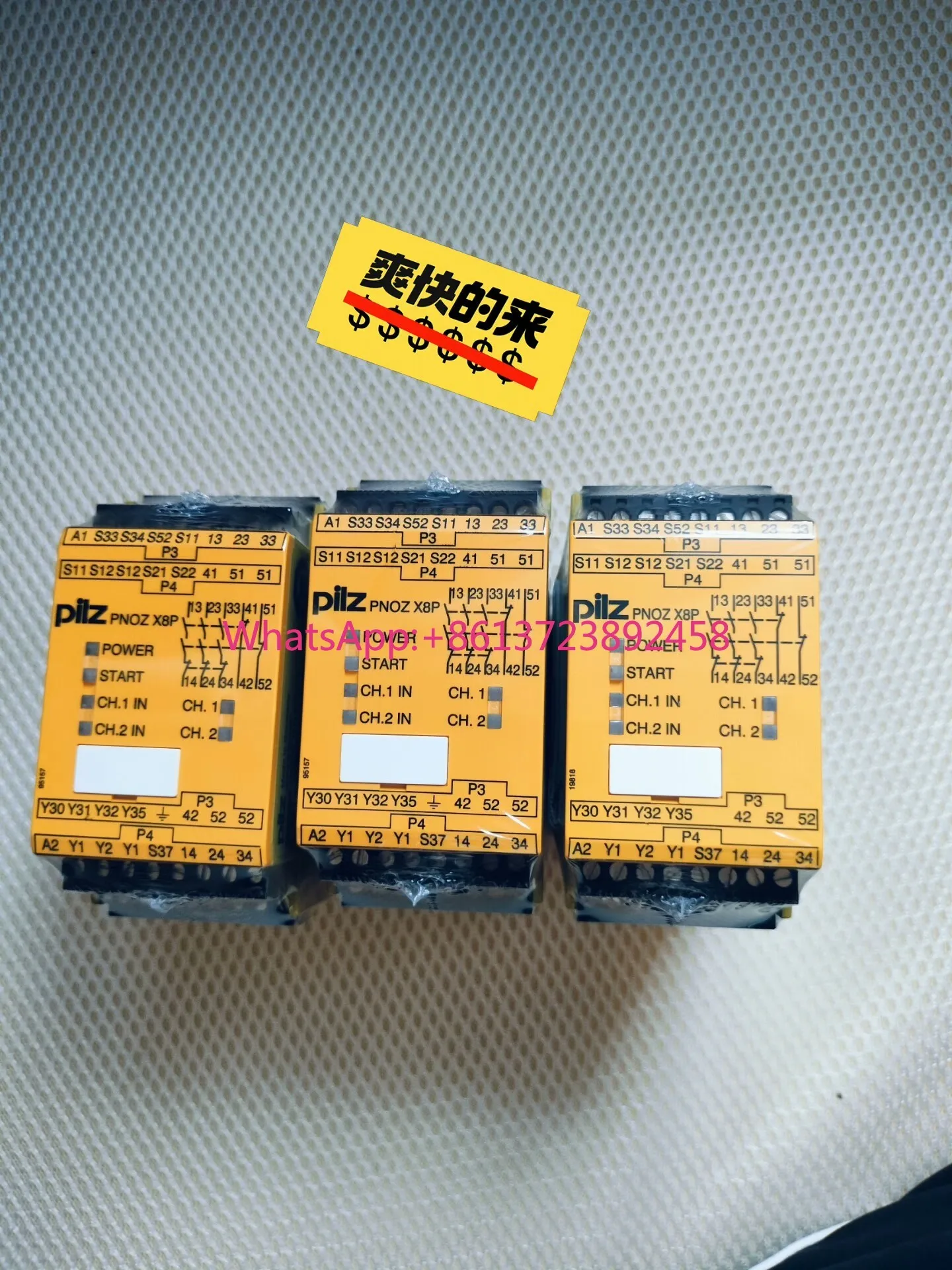 Pilz X8P 777768 safety relay Germany original in Stock
Pilz X8P 777768 safety relay Germany original in Stock