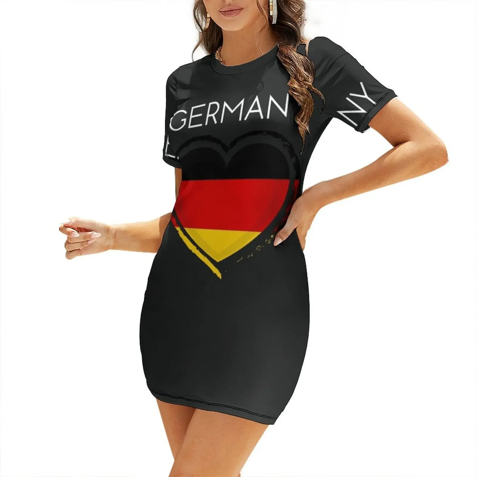 Germany Flag - Germany Love Short-Sleeved Dress cute dress dress dresses korean style
Germany Flag - Germany Love Short-Sleeved Dress cute dress dress dresses korean style