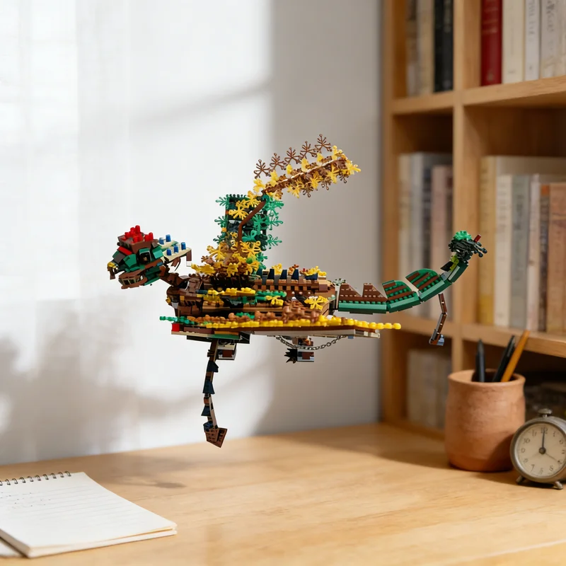 2259 деталей MOC: Конструктор «Дракон» — Модель для сборки, развивающая игрушка, идея для подарка на Рождество, креативный конструктор из кирпичиков для обучения
2259 деталей MOC: Конструктор «Дракон» — Модель для сборки, развивающая игрушка, идея для подарка на Рождество, креативный конструктор из кирпичиков для обучения