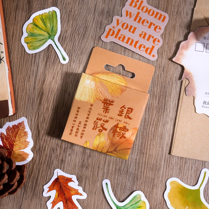 12SETS/LOT Silver Oak Leaves Falling series markers photo album decoration label sticker
12SETS/LOT Silver Oak Leaves Falling series markers photo album decoration label sticker