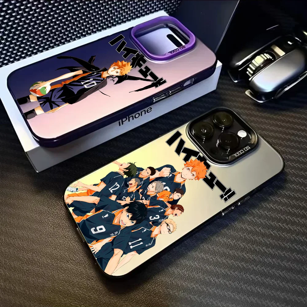 H-Haikyuu Oya Volleyball Anime Phone Case For iPhone 16 15 14 13 12 11 Pro Max Black Purple Matte Laser Metallic Aurora Funda
H-Haikyuu Oya Volleyball Anime Phone Case For iPhone 16 15 14 13 12 11 Pro Max Black Purple Matte Laser Metallic Aurora Funda