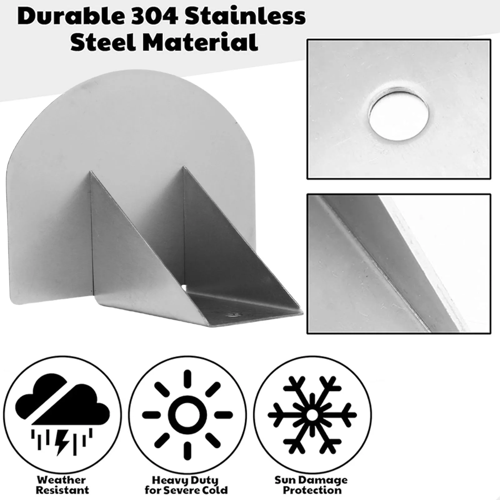 Snow Guards for Metal Roof Stainless Steel Rugged Weather Proof Snow and Ice Block Stops for Home Snow and Ice Guard
Snow Guards for Metal Roof Stainless Steel Rugged Weather Proof Snow and Ice Block Stops for Home Snow and Ice Guard