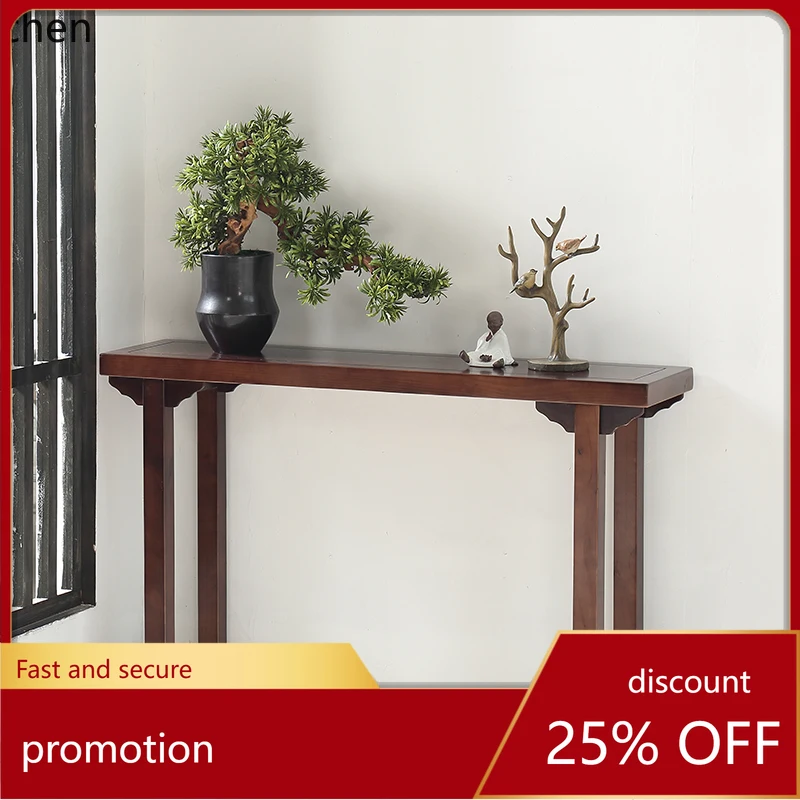 HXL Solid Wood Entryway Table Simple Entryway Altar Table Wall Side Table
HXL Solid Wood Entryway Table Simple Entryway Altar Table Wall Side Table