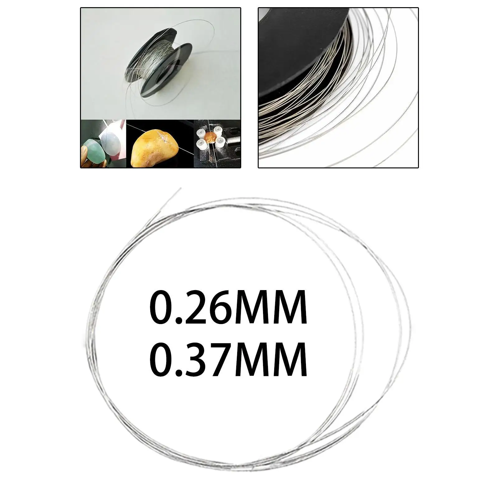 Saw Wire Coping Saw Length 100cm Diamond Wire Blade DIY for Metal Marble Ceramics Jade Stone
Saw Wire Coping Saw Length 100cm Diamond Wire Blade DIY for Metal Marble Ceramics Jade Stone