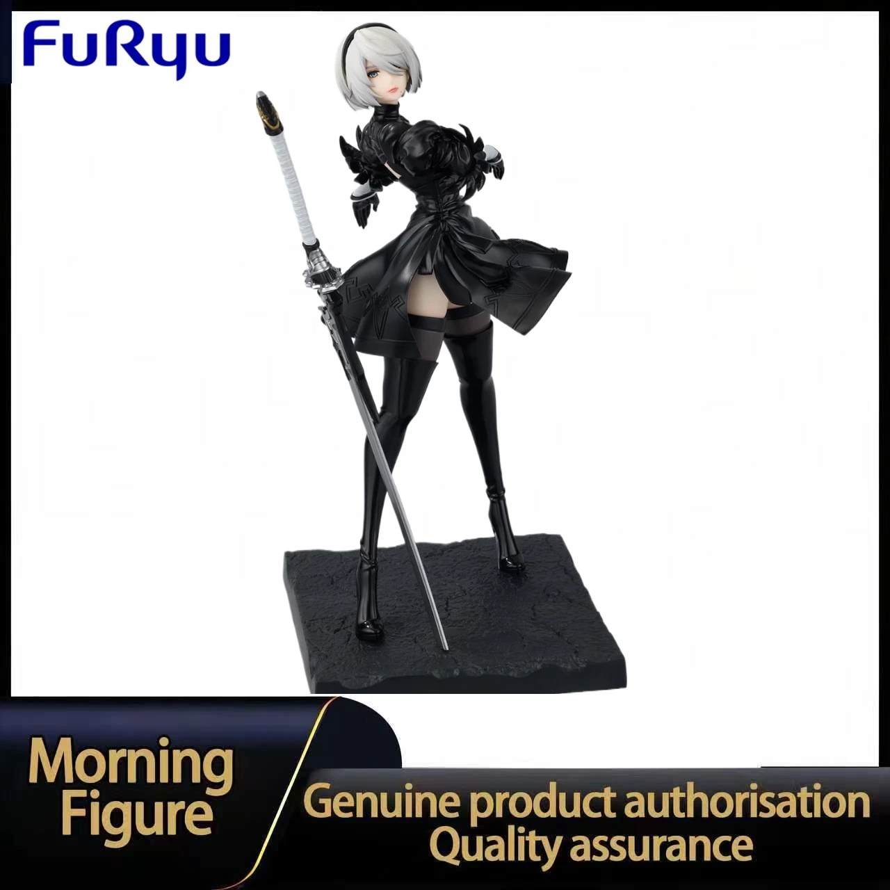 In Stock FURYU TENITOL NieR Automata Ver11a 2B YoRHa No2 Type B Figure Toy Model Collection
In Stock FURYU TENITOL NieR Automata Ver11a 2B YoRHa No2 Type B Figure Toy Model Collection