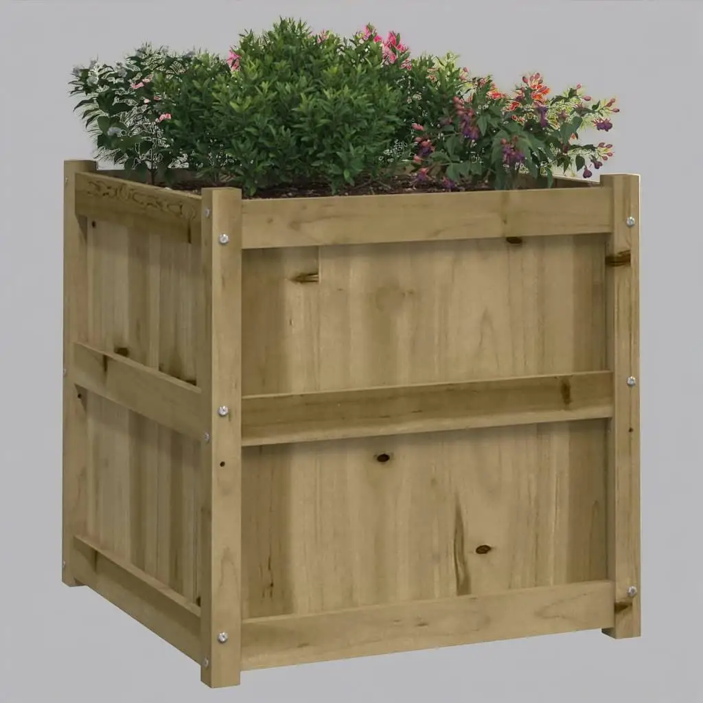 23.6x23.6x23.6 Wooden Garden Planter - Durable Impregnated Pine for Outdoor Use
23.6x23.6x23.6 Wooden Garden Planter - Durable Impregnated Pine for Outdoor Use