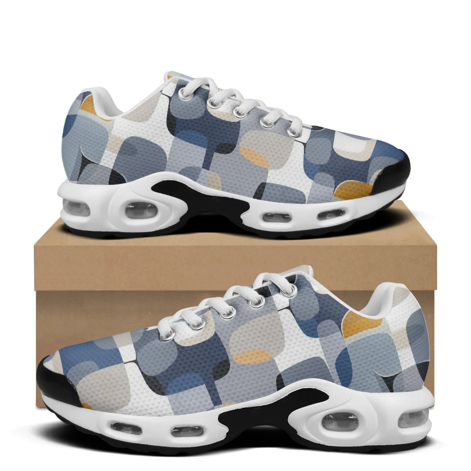 XIXIRIMIDO Air-Cushioned Sneakers Women's Running Shoes Men's Commuter Shoes Lightweight Breathable Comfort Abstract Geometry
XIXIRIMIDO Air-Cushioned Sneakers Women's Running Shoes Men's Commuter Shoes Lightweight Breathable Comfort Abstract Geometry