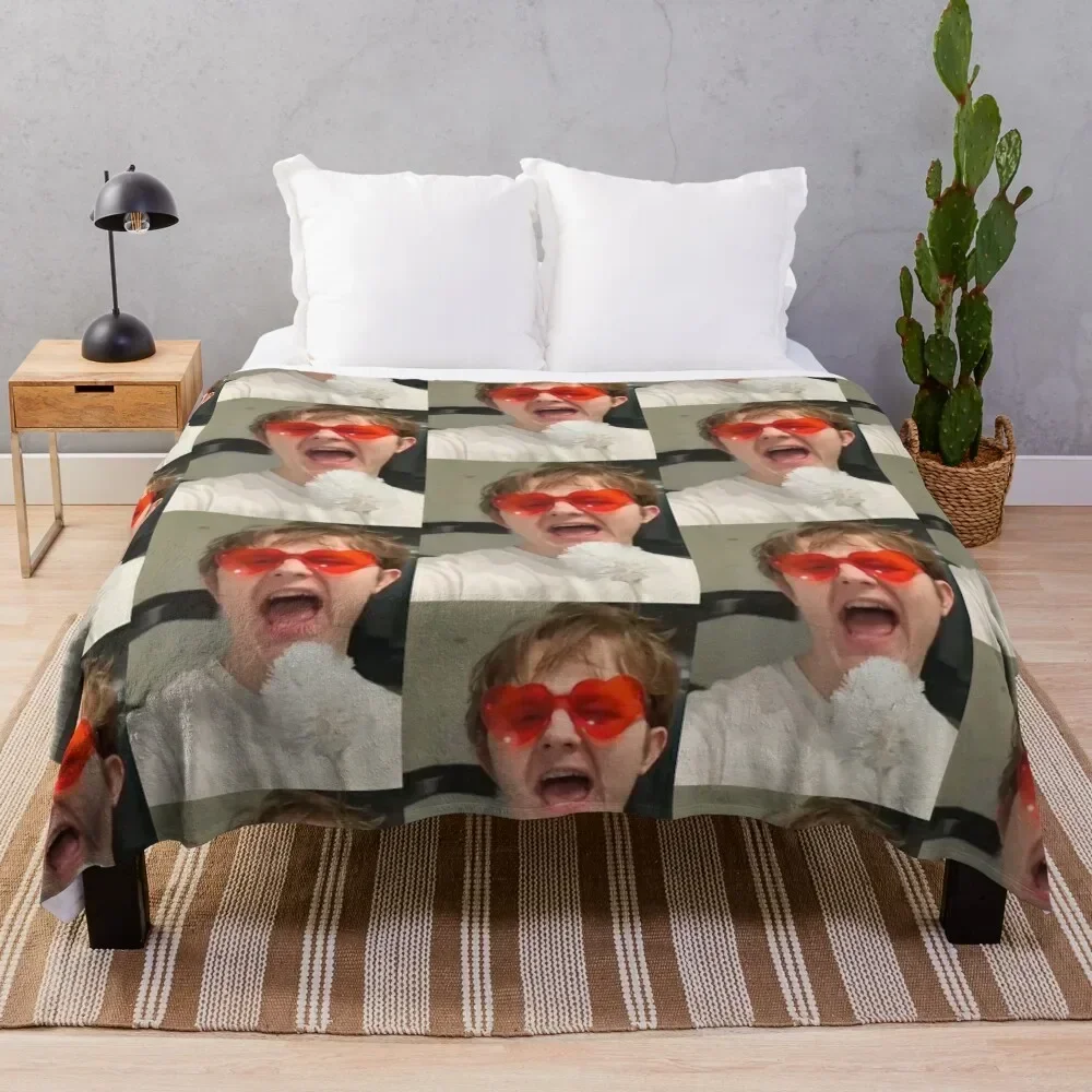 Lewis Capaldi - Heart Sunglasses Throw Blanket Thin Soft Blanket for Summer Night Sleeping
Lewis Capaldi - Heart Sunglasses Throw Blanket Thin Soft Blanket for Summer Night Sleeping