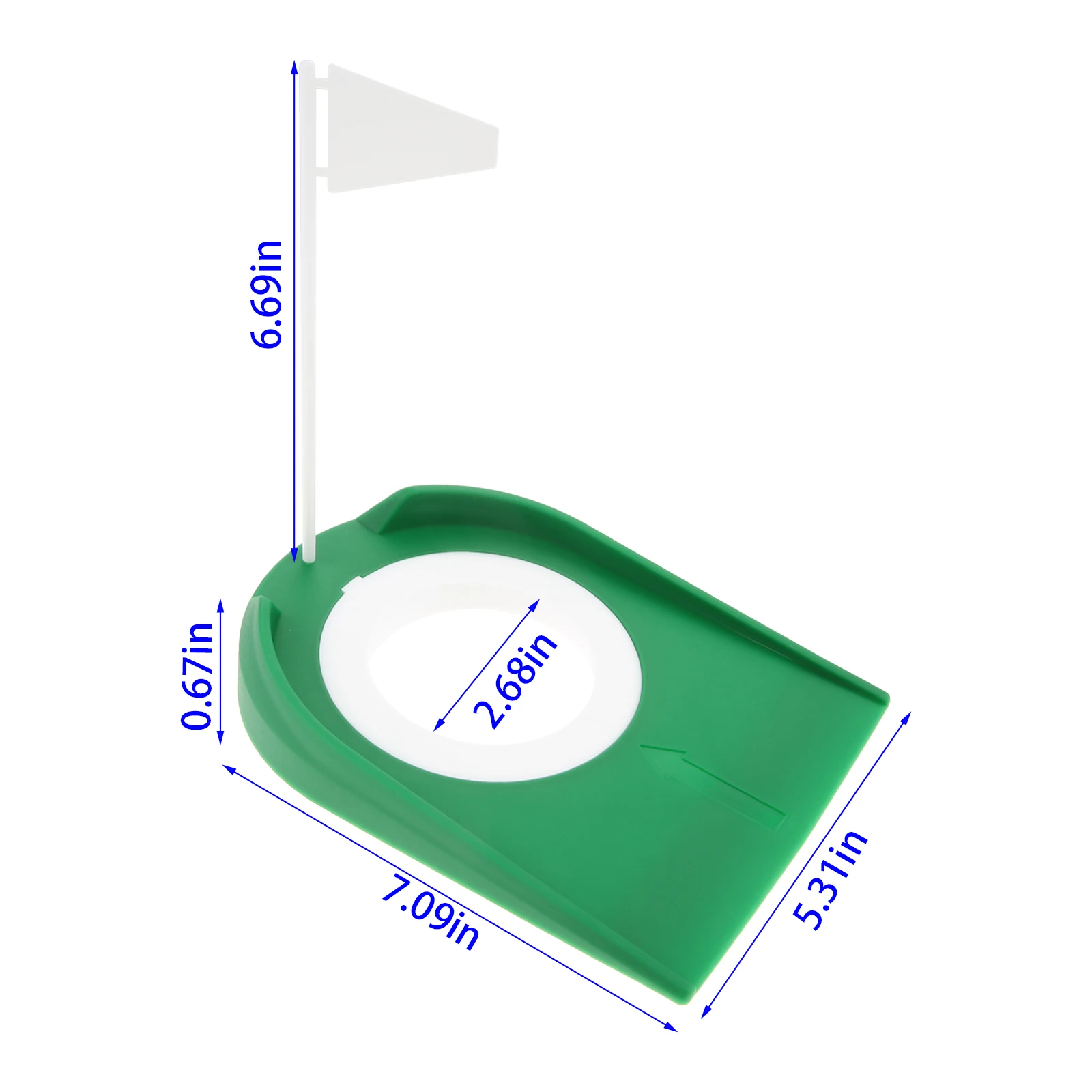 4pcs Golf Putting Cup with Flag Putter Cup Golf Return Cup for Fun/Practice Indoors Outdoors Golf Putting Practice Accessories
4pcs Golf Putting Cup with Flag Putter Cup Golf Return Cup for Fun/Practice Indoors Outdoors Golf Putting Practice Accessories