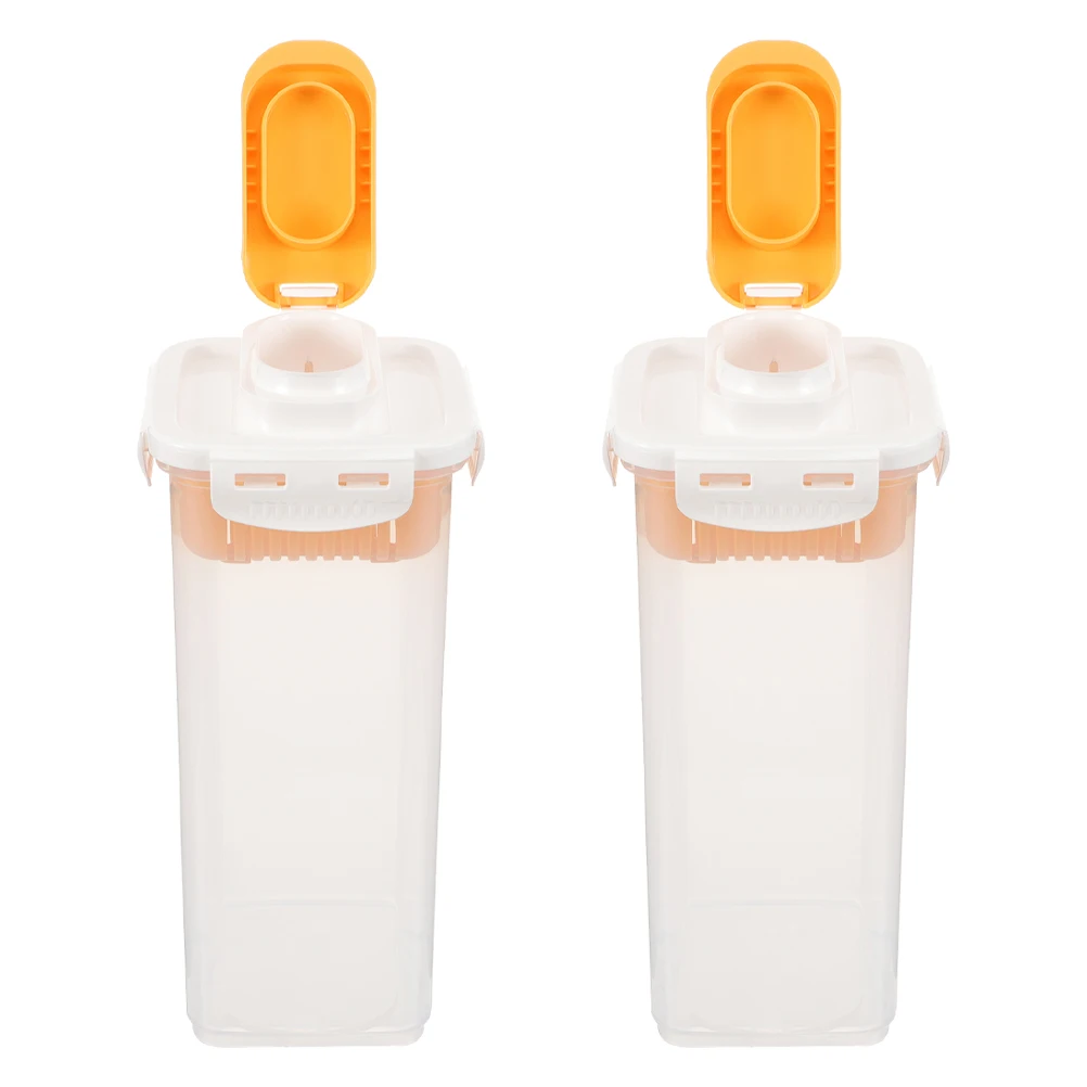 2Pcs Laundry Powder Storage Box Clear Airtight Detergent Container Organizer for Washing Powder Liquid Dormitory Home Use
2Pcs Laundry Powder Storage Box Clear Airtight Detergent Container Organizer for Washing Powder Liquid Dormitory Home Use